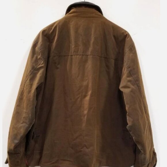 Outback Trading Company Men XXL Overlander Jacket Oilskin Wax Canvas Bronze 2161 - Picture 9 of 16
